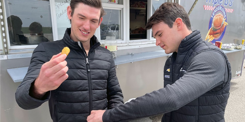 Matthew Brabham and Pato O'Ward