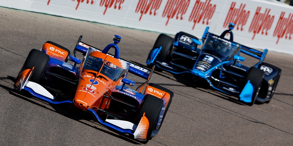 Scott Dixon and Scott McLaughlin